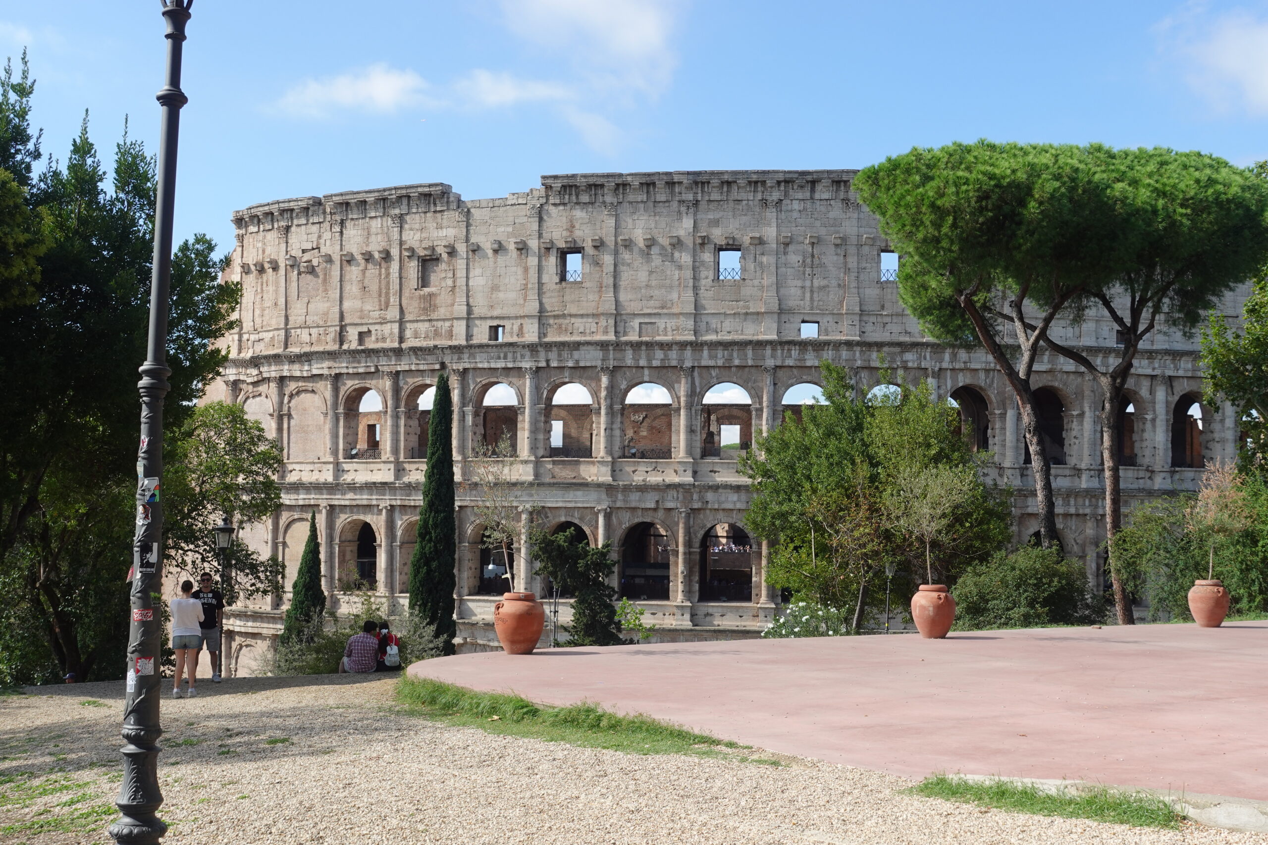 Craig in front of Colosseum in Rome - September 2025